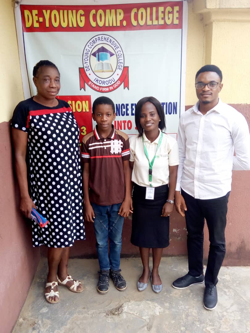 Lotus Africa Program Manager With Wisdom Solomon's Mother & School Director