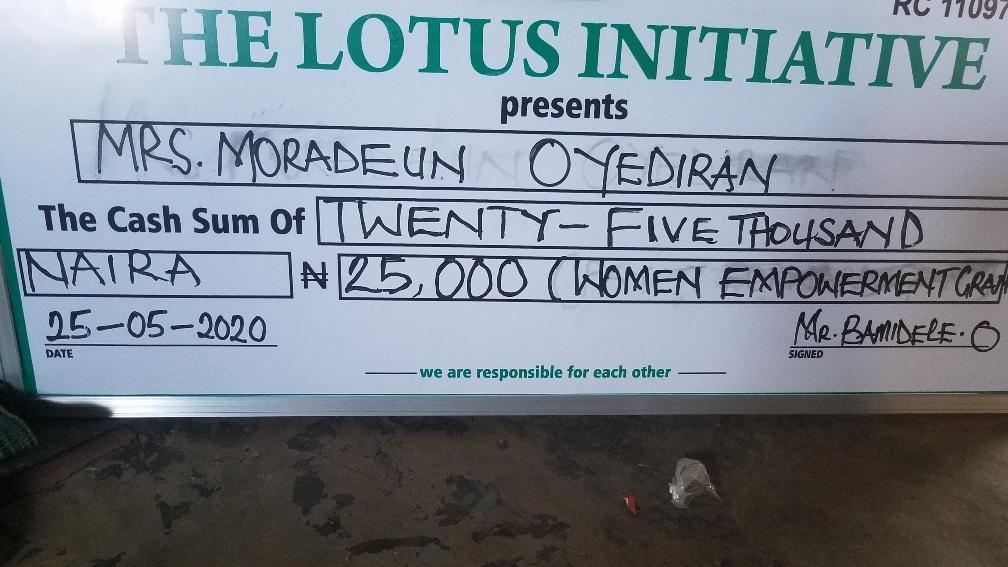 Women Empowerment Grant Granted